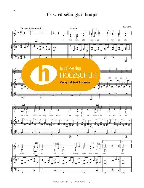 Es wird scho glei dumpa